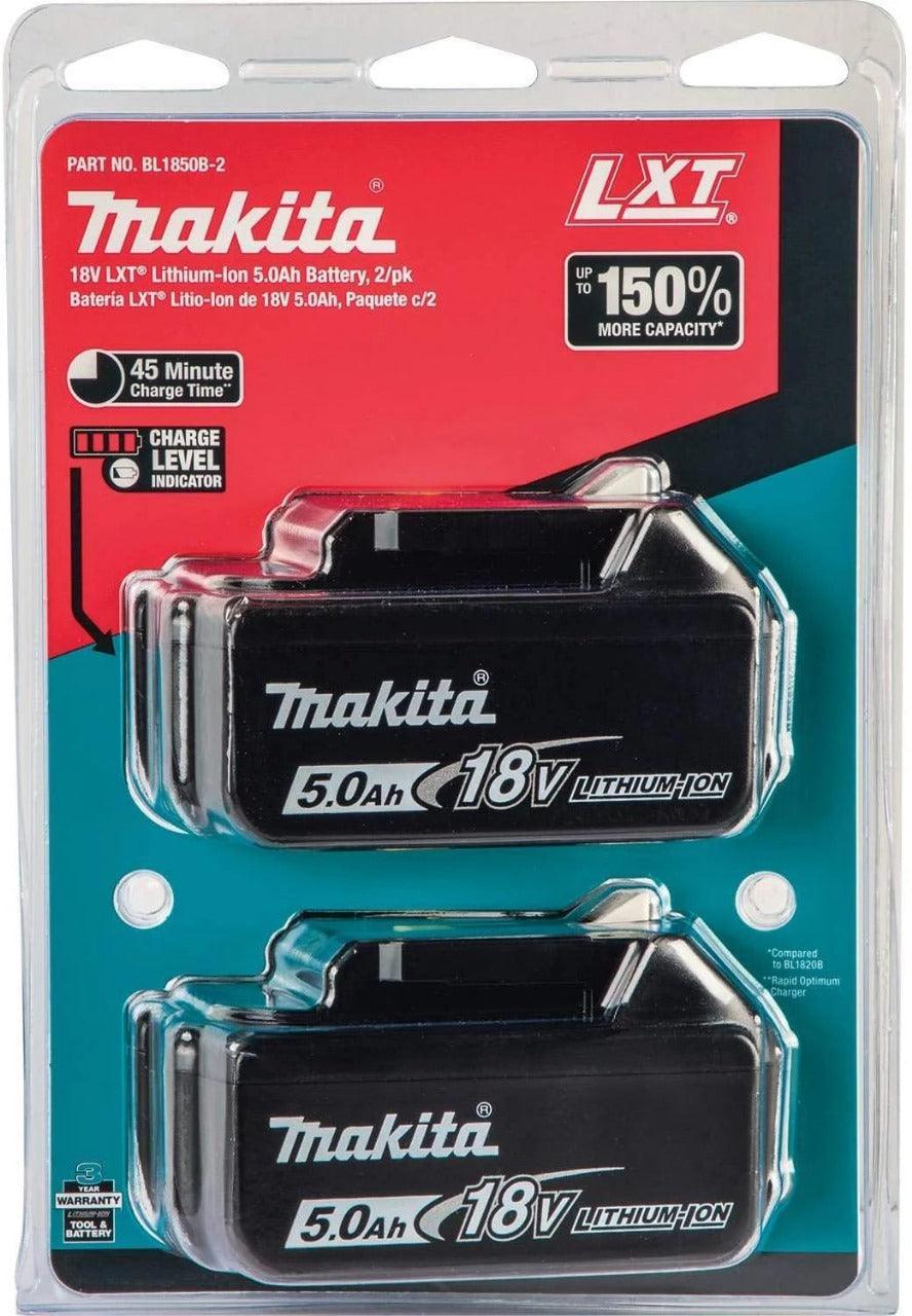 Makita DTM51Z 18V Cordless Multi-Tool Kit (Blue)– Featuring Two 18V 5.0 Ah Li-ion Battery